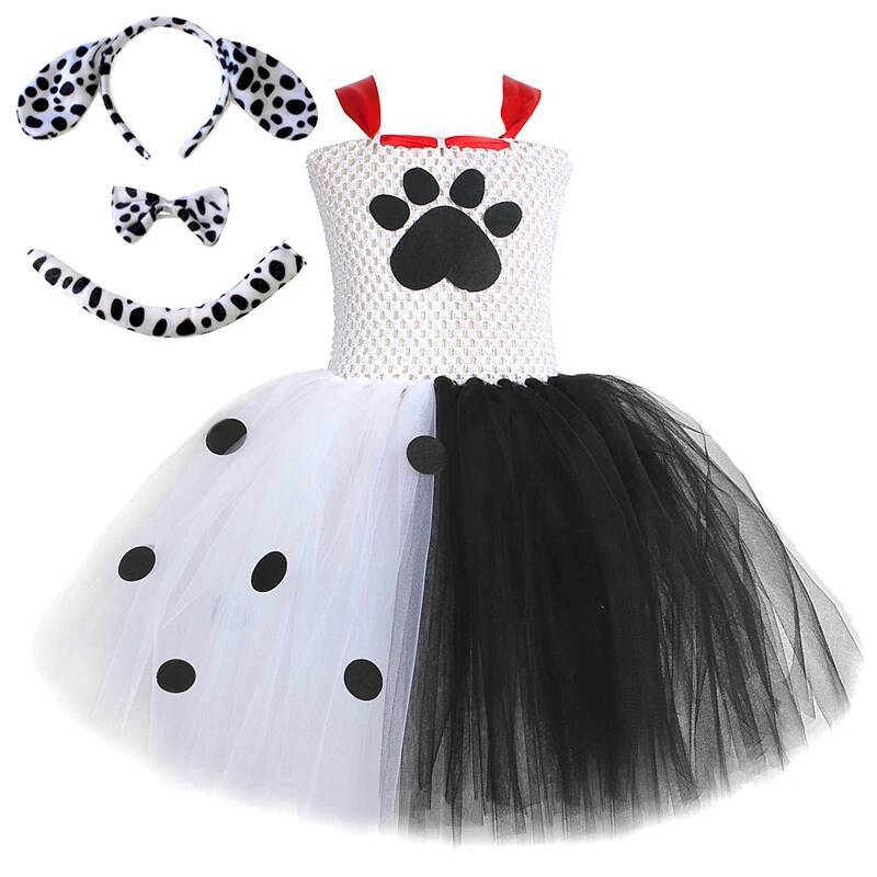 Baby Clothing Dresser - Gaun Tutu Anjing Dalmatians untuk Bayi