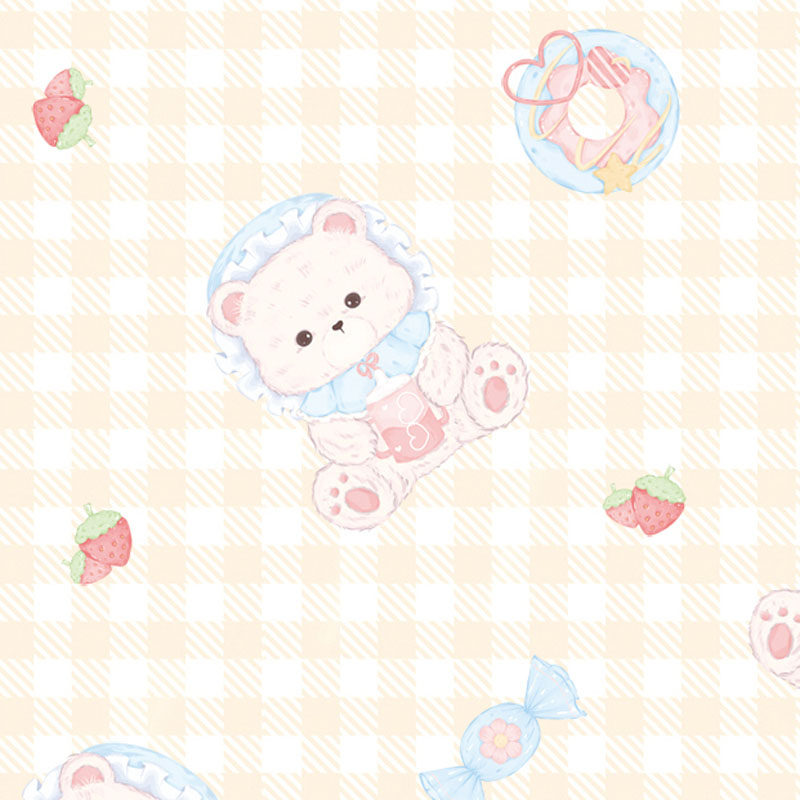 Baby Clothing Usa - Kain Lolita Motif “Baby Bear” Kuning