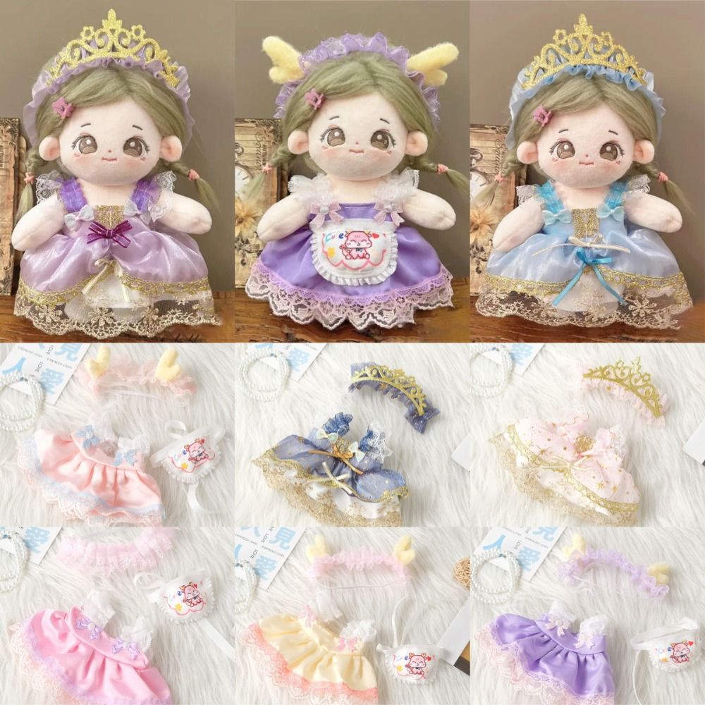 Baby Clothing Usa - Set Rok Boneka DIY Lucu 20cm