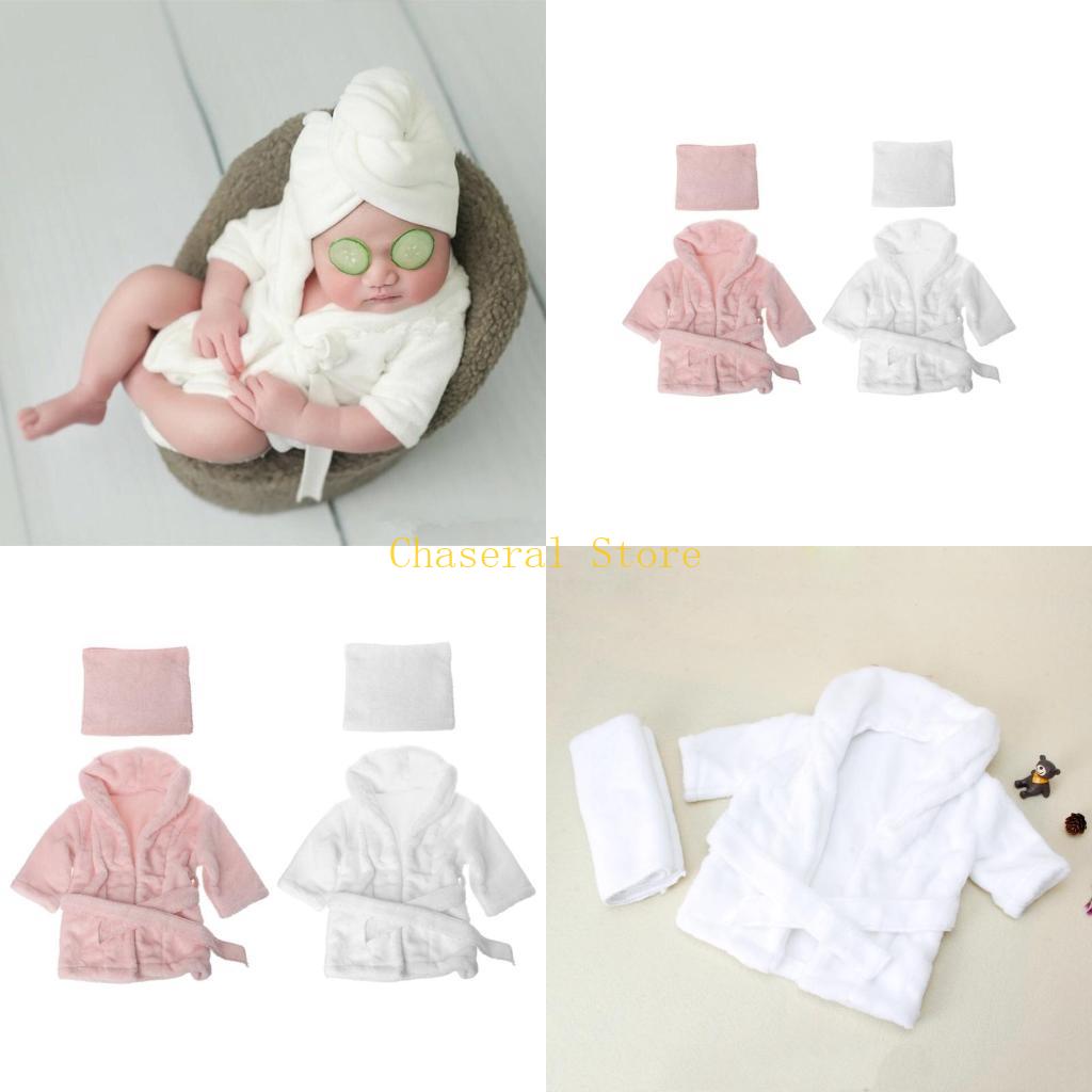 Baby Clothing Usa - E7CE Jubah Mandi Bayi Baru Handuk