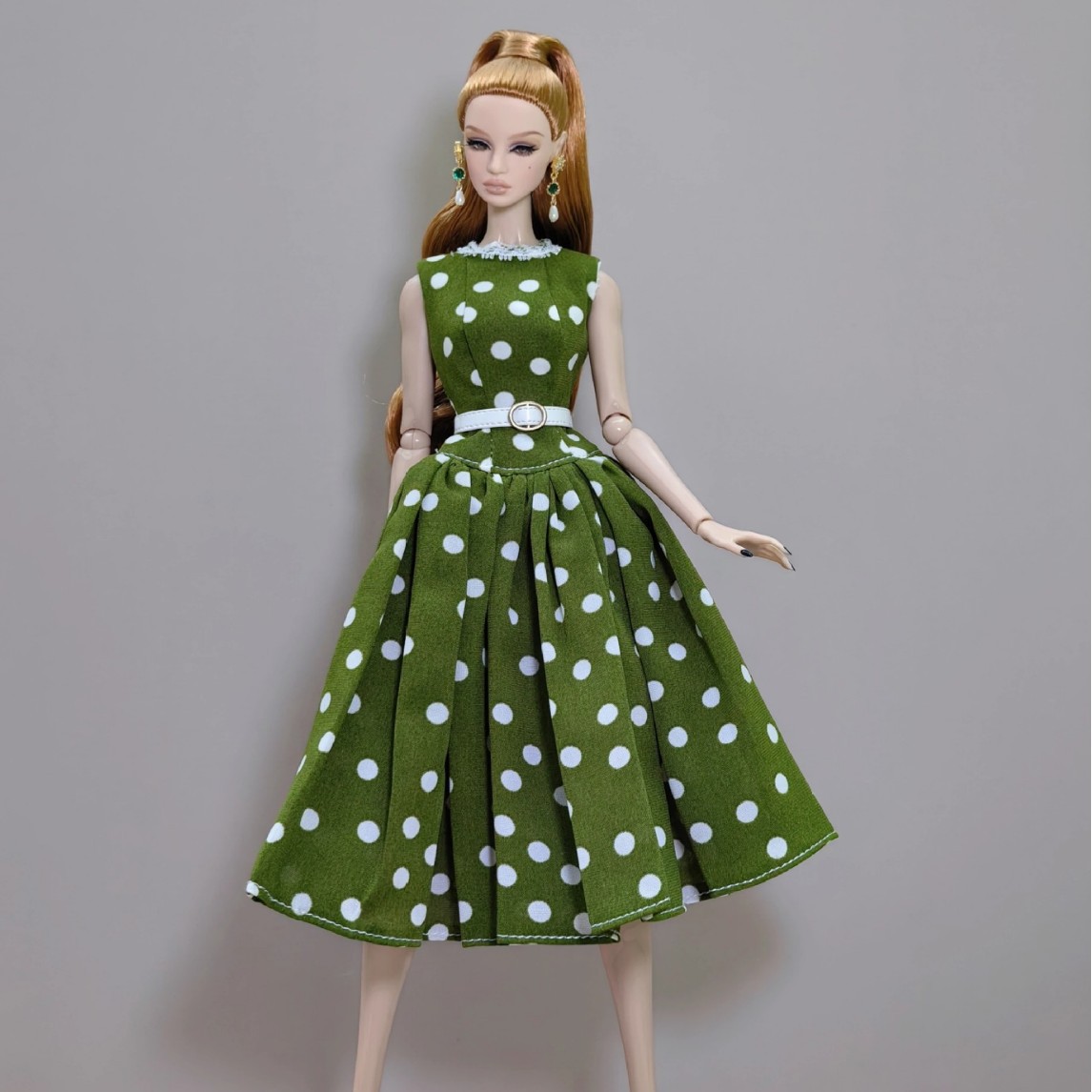 1/6 Pakaian Boneka Babi, Gaun  - Baby Clothing Dresser ulasan dan harga