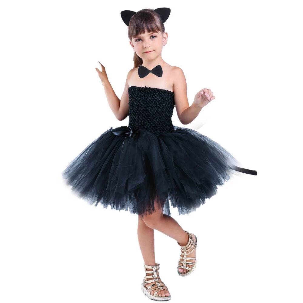 Gaun Tutu Kucing Hitam Lucu Ga - Baby Clothing Dresser ulasan dan harga