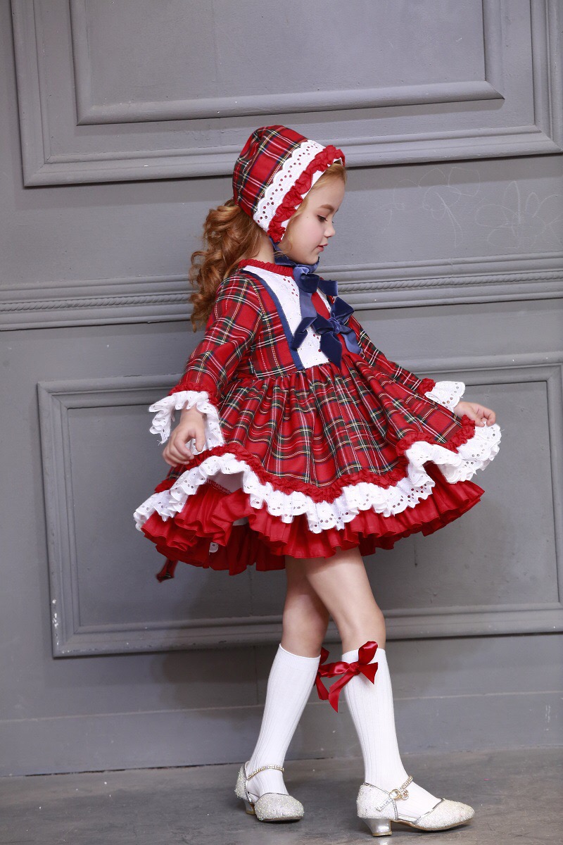 Gaun Putri Bola Pompom Spanyol - Baby Clothing Dresser ulasan dan harga